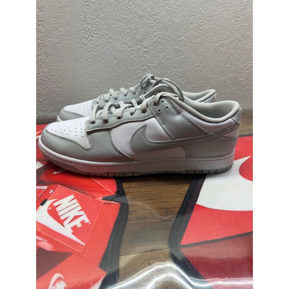 Nike Dunk Low Grey Fog White Sneakers DD1391-103 Mens 14